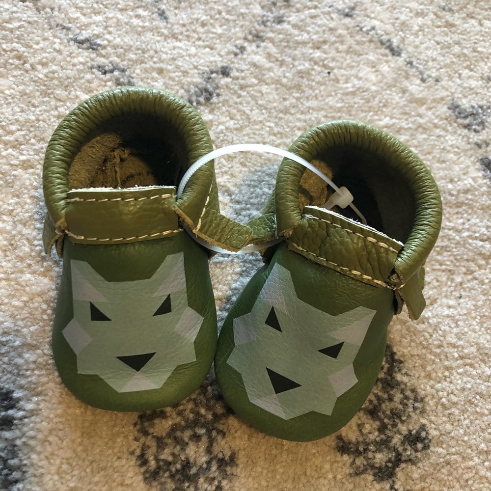 Freshly picked boy Moccasins